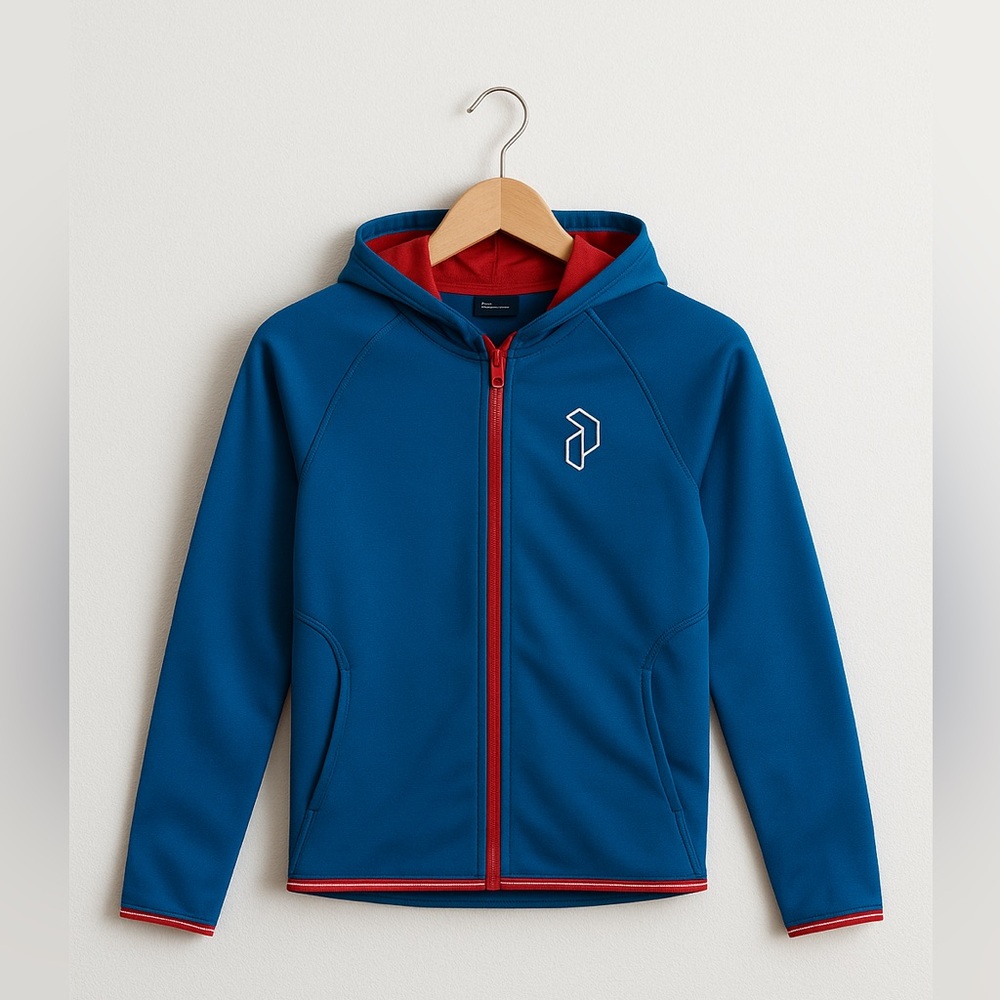 PeakPerformance Jr Kim ZH Zip-Up Hoodie • Size 160